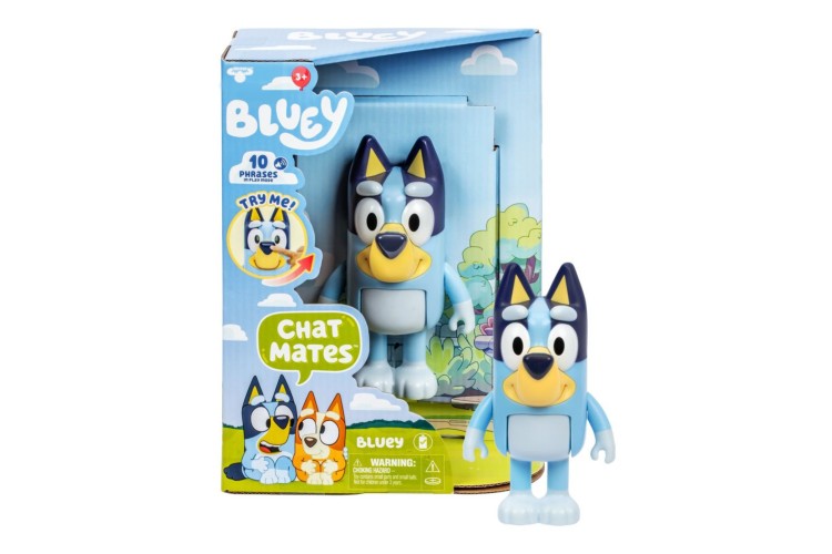 Bluey Chat Mates Figure Single Asst Pk