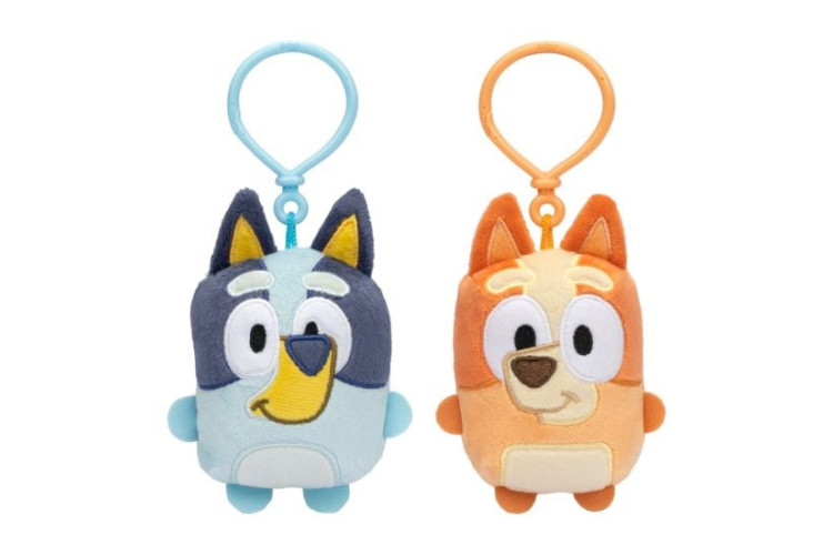Bluey Mini Plush Bag Charm Clips