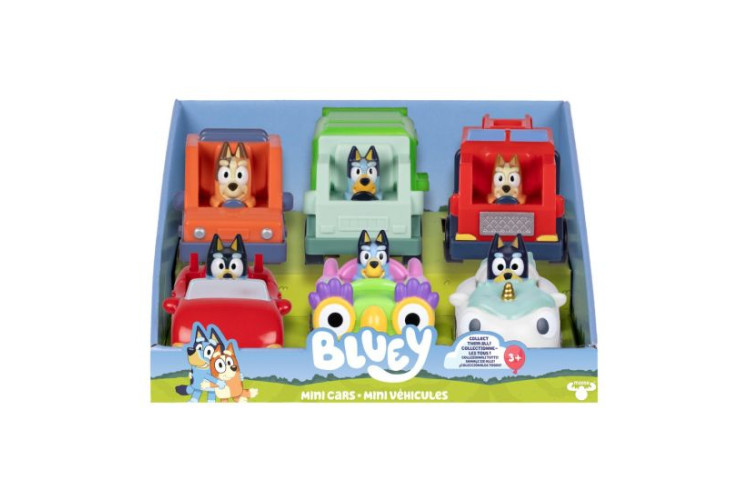 Bluey Mini Racers Single Vehicle