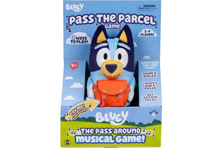 Bluey Pass The Parcel Musical Game