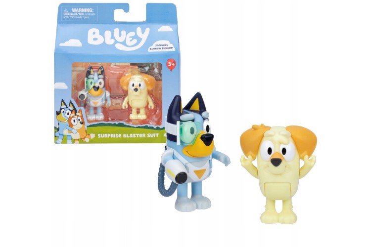 Bluey Figure 2Pk