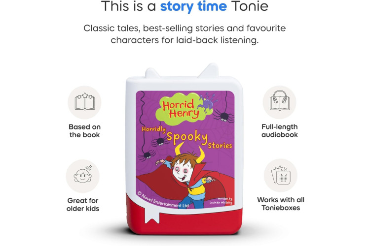 Tonies Book: Horrid Henry - Horridly Spooky Stories