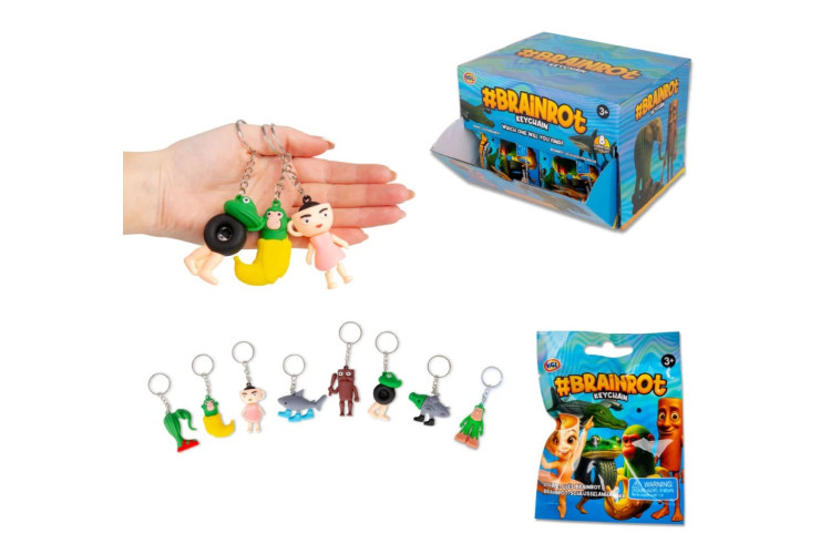 Brainrot Small Keychain - blind bag