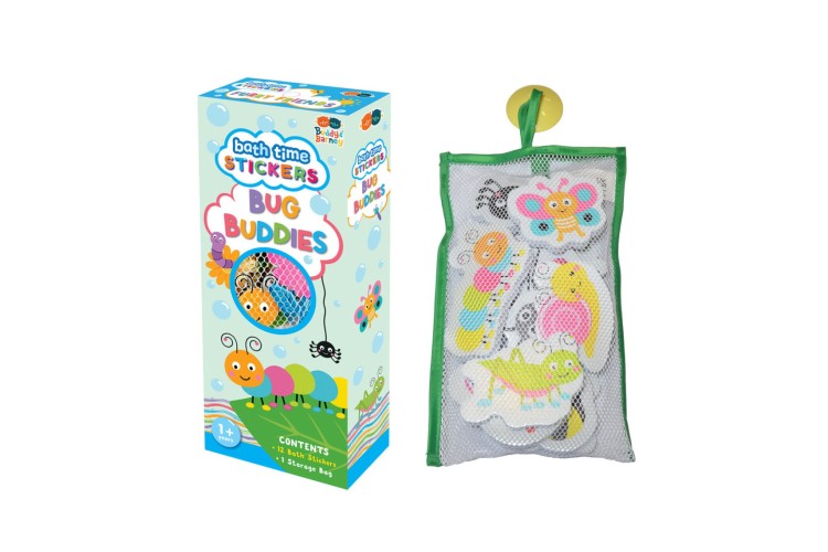 Buddy & Barney Bath Stickers - Bugs