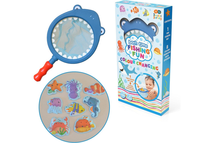 Buddy & Barney Bath Time Fishing Fun Colour Changing