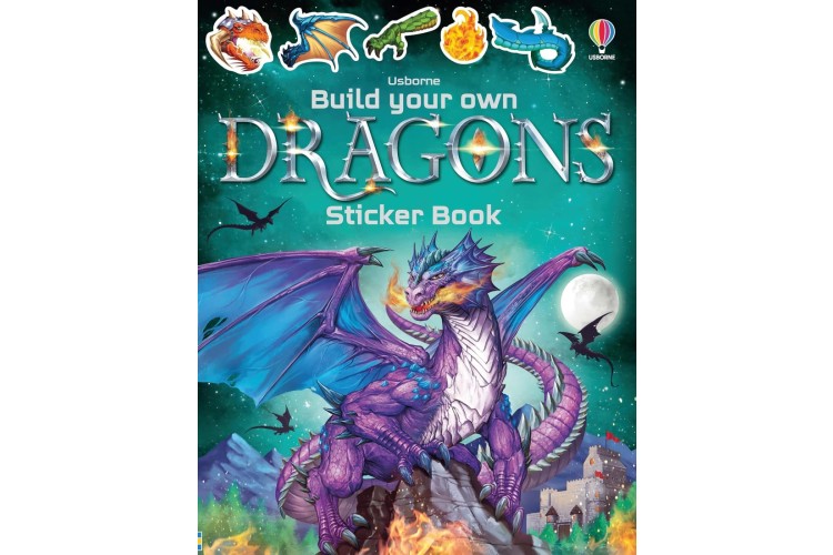Build your own Dragons Sticker Book