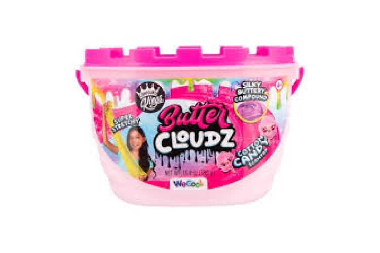 Butter Cloudz Swirls Large Pink Cotton Candy
