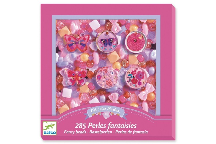 PERLES FANTAISIES - BUTTERFLIES FANCY BEADS DJ09857