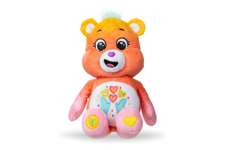 Care Bears - 22 cm Sparkle Thankful Heart Bear