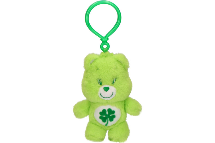 Care Bears Plush Bag Clip Green - Good Luck Bear