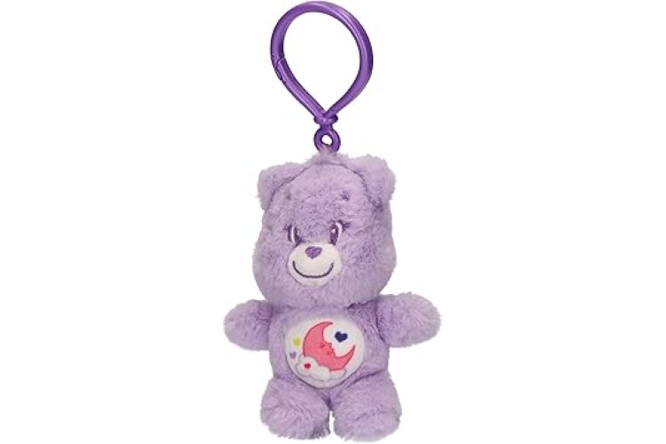 Care Bears Plush Bag Clip Purple - Bedtime Bear