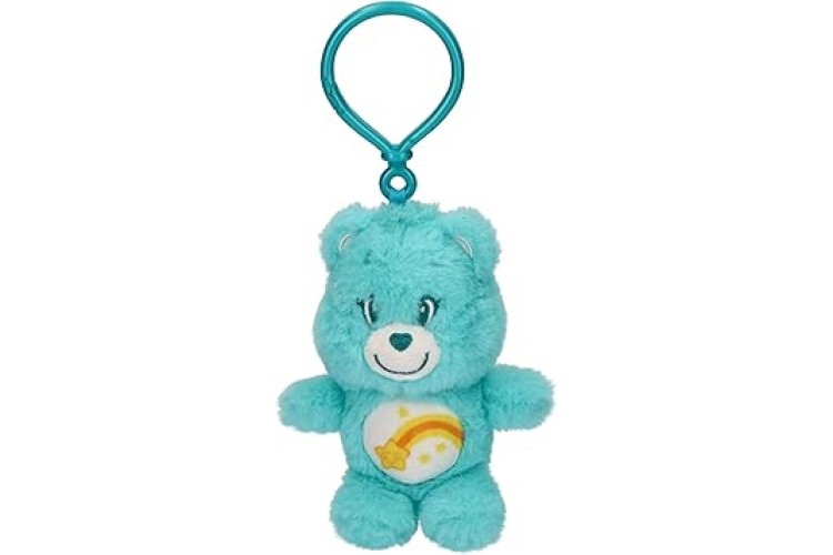Care Bears Plush Bag Clip Turquoise - Wish Bear