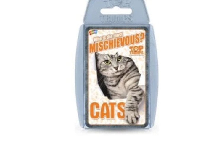 Cats Top Trumps Card Game