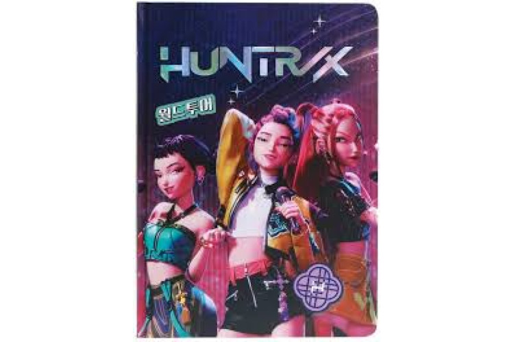 K-Pop Demon Hunters Notebook - A5 Casebound - Huntr/x
