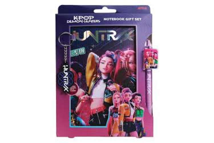 K-Pop Demon Hunters Notebook Gift Set - Huntr/x