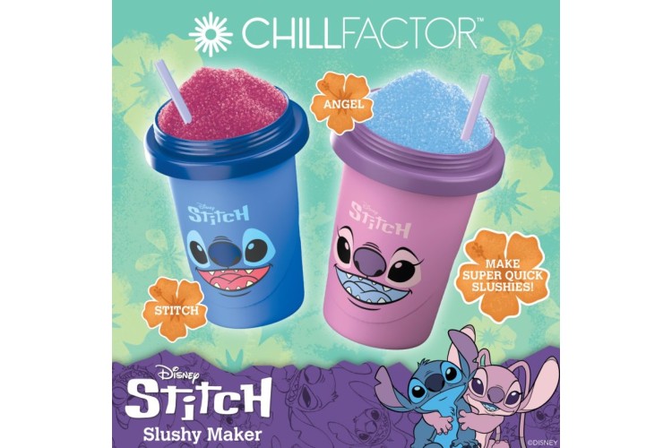 CHILLFACTOR DISNEY STITCH SLUSHY MAKER ASST