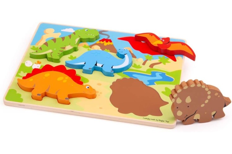Chunky Lift Out Dinosaurs Puzzle