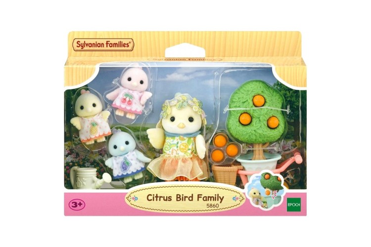 Sylvanian Families - Citrus Bird Family
