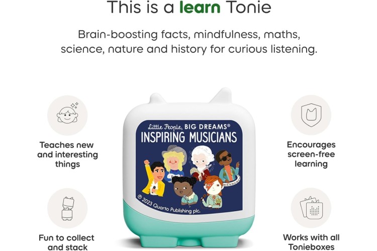 Tonies Clever: Little People, Big Dreams - Inspiring Musicians