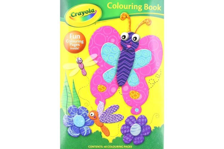 CRAYOLA COLOURING BOOK BUTTERFLY