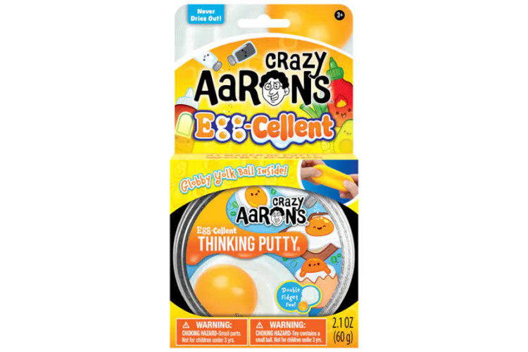 Crazy Aaron's Egg-Cellent Thinking Putty 60g