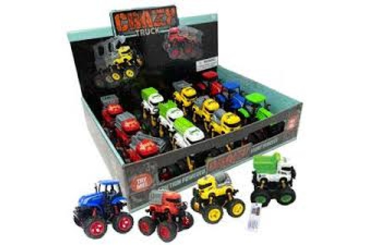 Crazy Trucks - 12pc Big Rig Assortment