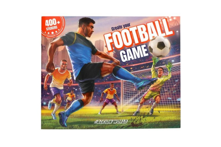 Create Your Football Game Stickerbook