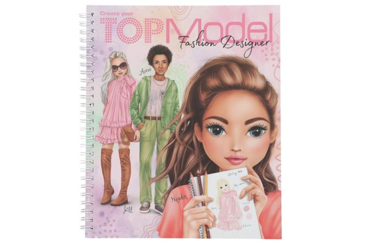 Create Your TOPModel Colouring Book