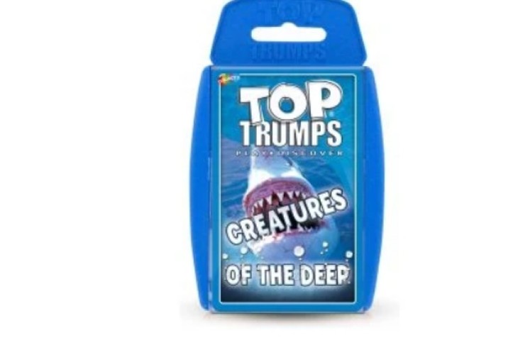 Creatures of the Deep Top Trumps Card Game