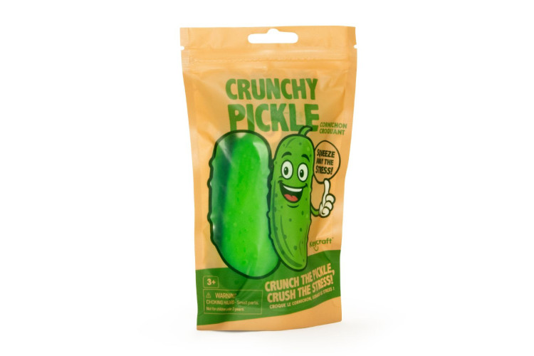 Crunchy Pickle Squishy Sensory Toy