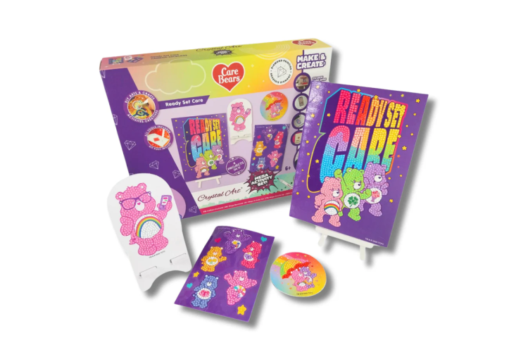 Ready Set Care Crystal Art Mega Activity Set Care Bears