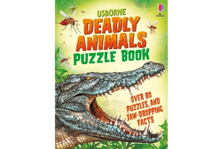 DEADLY ANIMALS PUZZLE BOOK