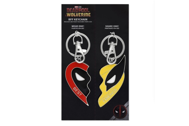 Deadpool & Wolverine Bff Keychain