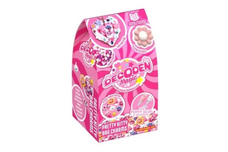 Decoden Magic - Mini: Pretty Kitty Bag Charms HT