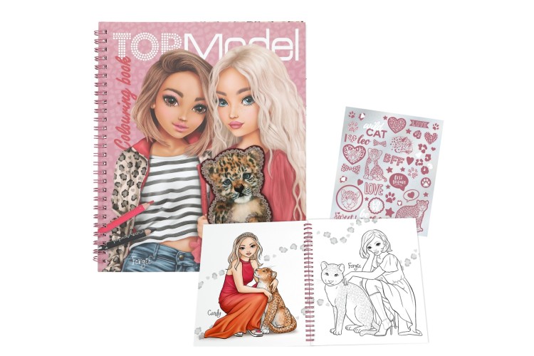 Depesche TOPModel Colouring Book LEOHEART