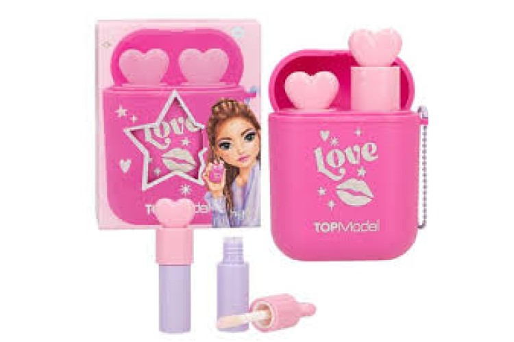 Depesche TOPModel Lip Gloss Set Headphone Case BEAUTY and ME