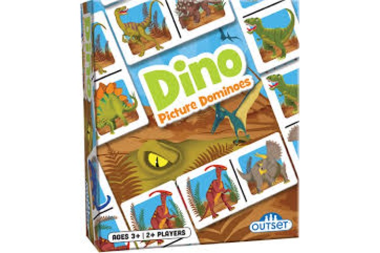 DINO PICTURE DOMINOES (PRE-SCHOOL) Cheatwell Games