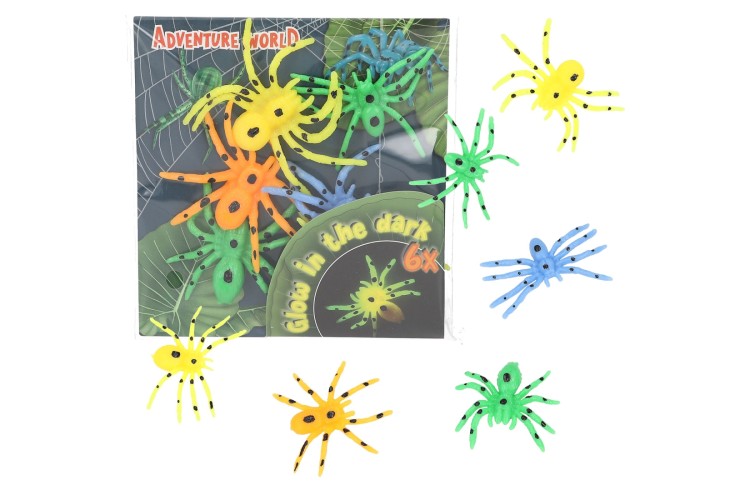 Dino World Glow In The Dark Spider