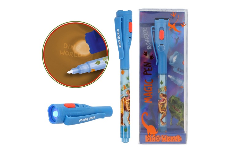 Dino World Secret Pen With LED Light