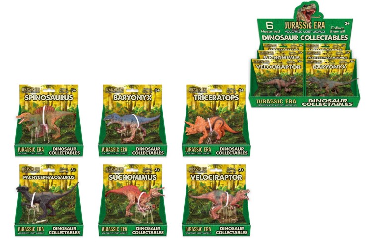 Dinosaur Collectables Jurassic Era - Volcanic Lost World