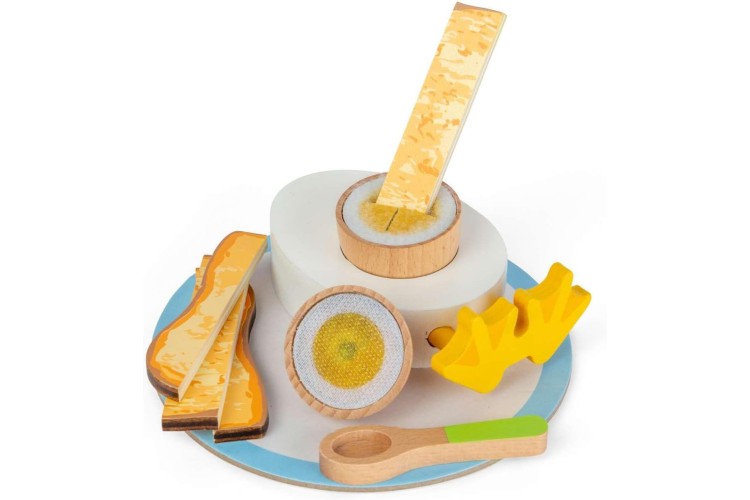 Bigjigs Dippy Egg Wooden Play Food Set