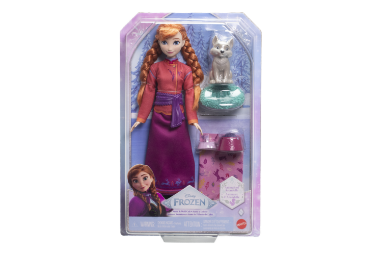 Disney Frozen Anna & Wolf Cub Feature Doll