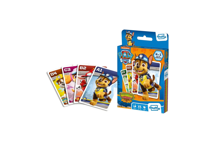 Disney Paw Patrol 4-in-1 Card Game from Shuffle