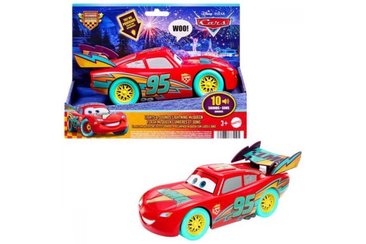 Disney Pixar Cars Light Up Lightning McQueen