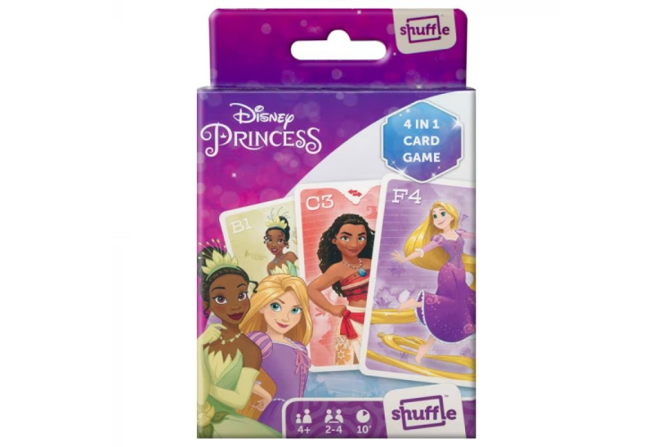 Disney Princess 4 in 1 Card Games