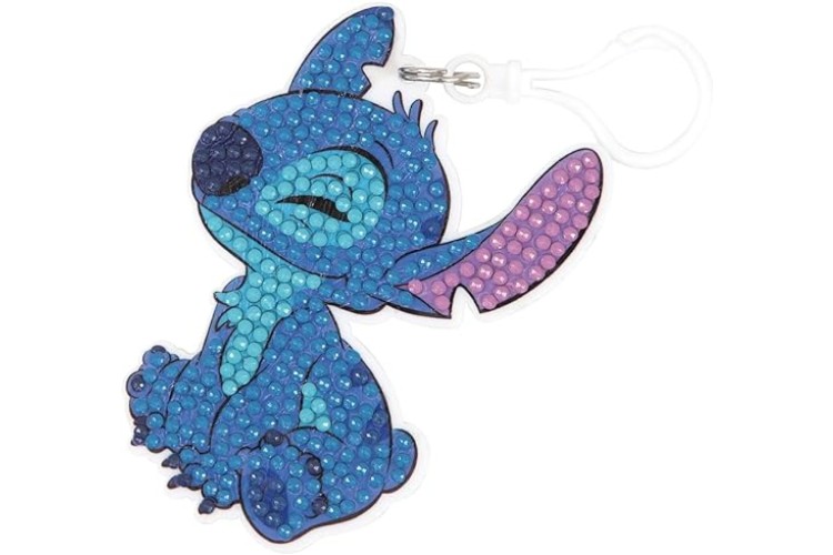 Disney Stitch Crystal Art Bag Charm