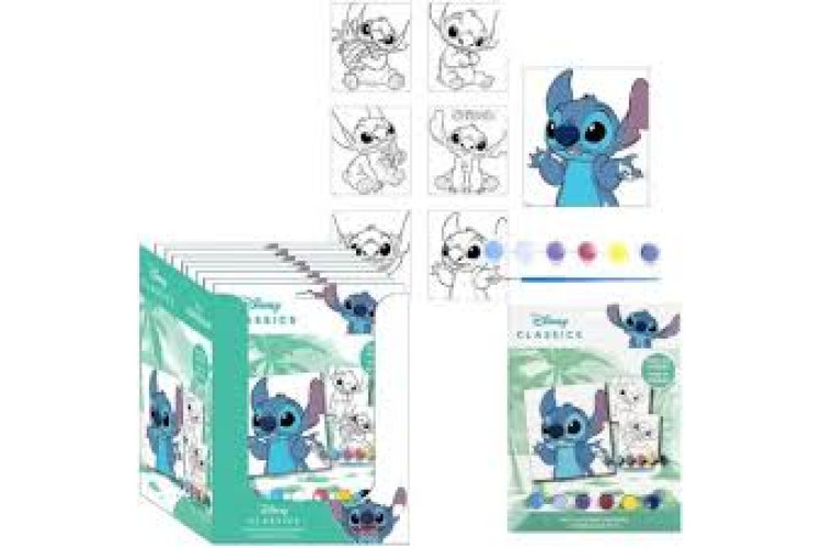 Disney Stitch Paint By Numbers 