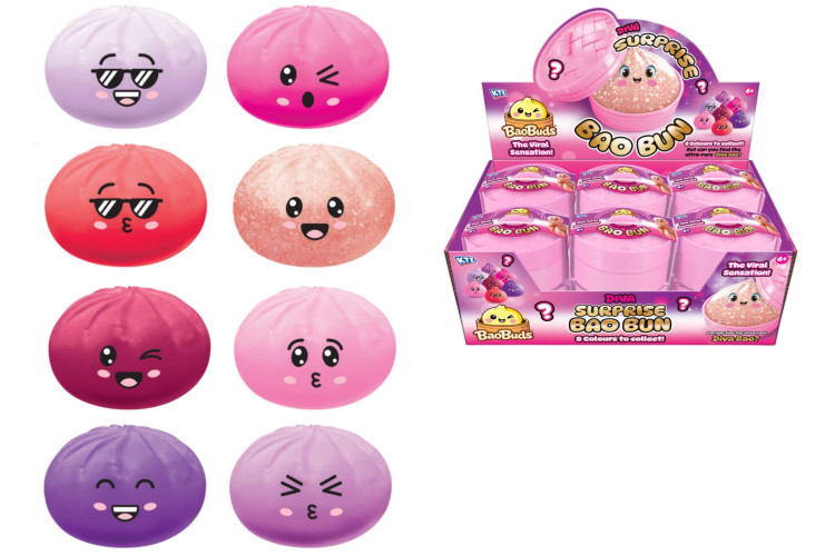 Diva Squishy Bao Buns In Dumpling Case 