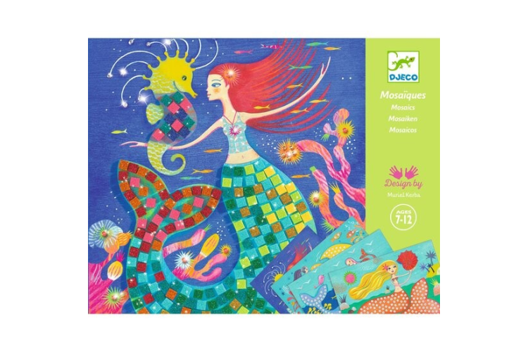 Djeco -  Mosaics The mermaid's song