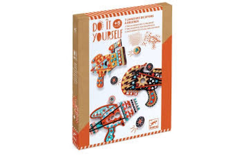 Djeco Do It Yourself -  Kosmik Mosaic Launchers Mosaic Kits